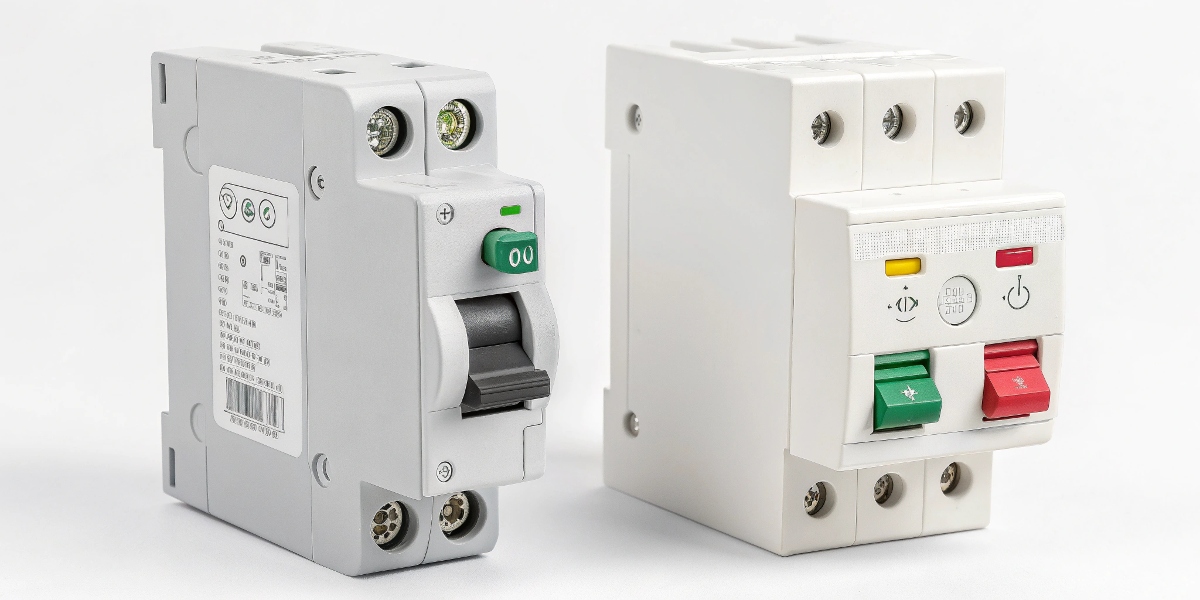 What is the difference between a mini circuit breaker and a RCD?